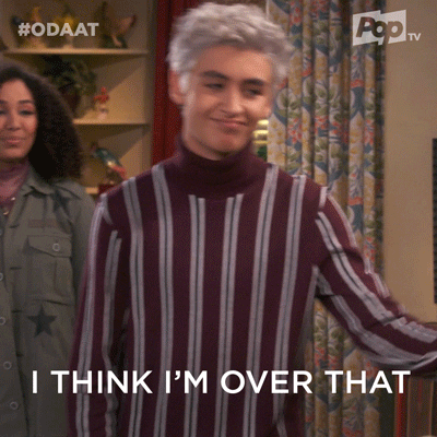 Over It Alex GIF by One Day At A Time