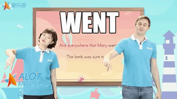 alo7 english total physical response GIF by ALO7.com