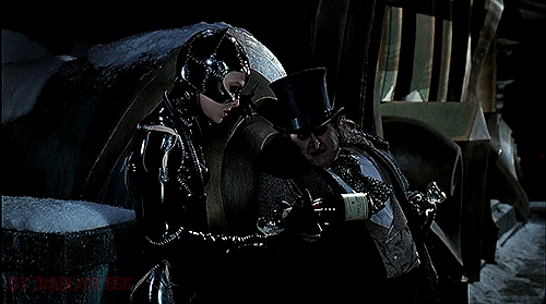 Image result for penguin catwoman gif