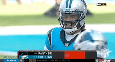 Carolina Panthers Smile GIF by NFL