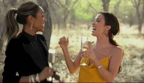 Season 17 Cheers GIF by The Bachelorette - Find & Share on GIPHY