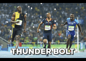 euronews olympic games gold medal usain bolt 100m GIF