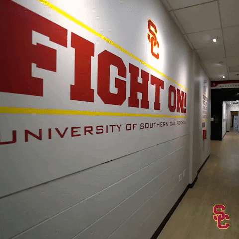 Fight On March Madness GIF by USC Trojans