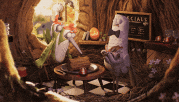 Dinner Wow GIF