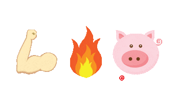 Chicharron Kinkinkin Sticker by Hugo Pork