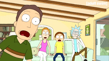 Season 1 Wow GIF by Rick and Morty