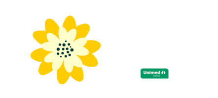 Flower Love Sticker by Unimed Joinville
