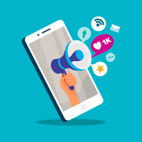 GIF de Social Media Marketing por Trazoz
