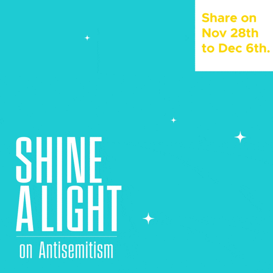 ShineALight antisemitism shine a light shinealight GIF
