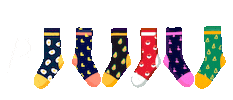 Nerd Socks Sticker by Pampling