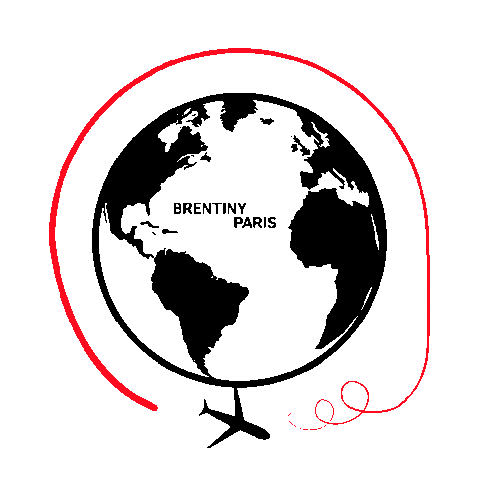 World Delivery Sticker by Brentiny Paris