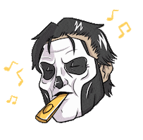 Art Ghost Sticker