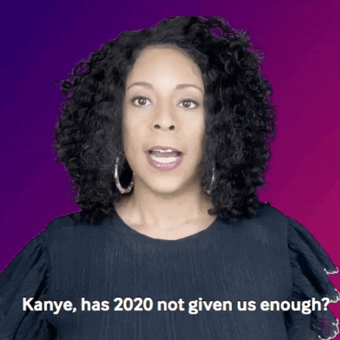 Kanye West Vote GIF by Holly Logan