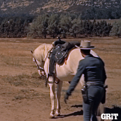 The Lone Ranger Running GIF by GritTV