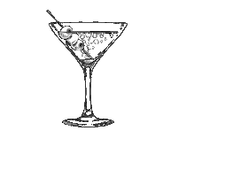 Cocktail Manhattan Sticker by Lambay Irish Whiskey