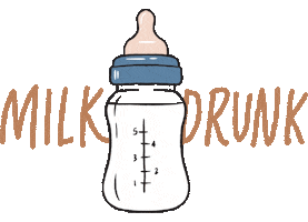 Bottles Babybottle Sticker by heysleepybaby