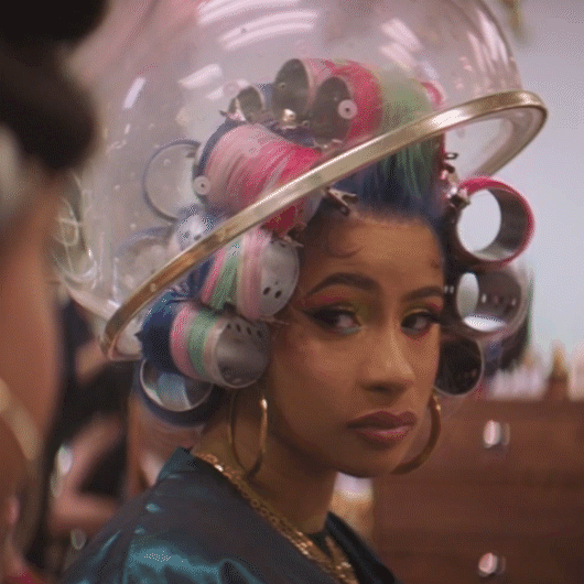 cardi b commercial reebok