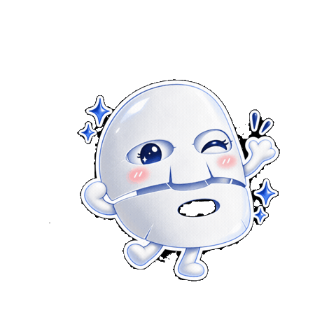 Sheetmask Sticker by TIMESAVVY
