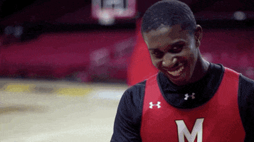 college basketball smile GIF by Maryland Terrapins