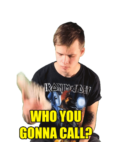 Who You Gonna Call Cinema Sticker by CINEKEEPER