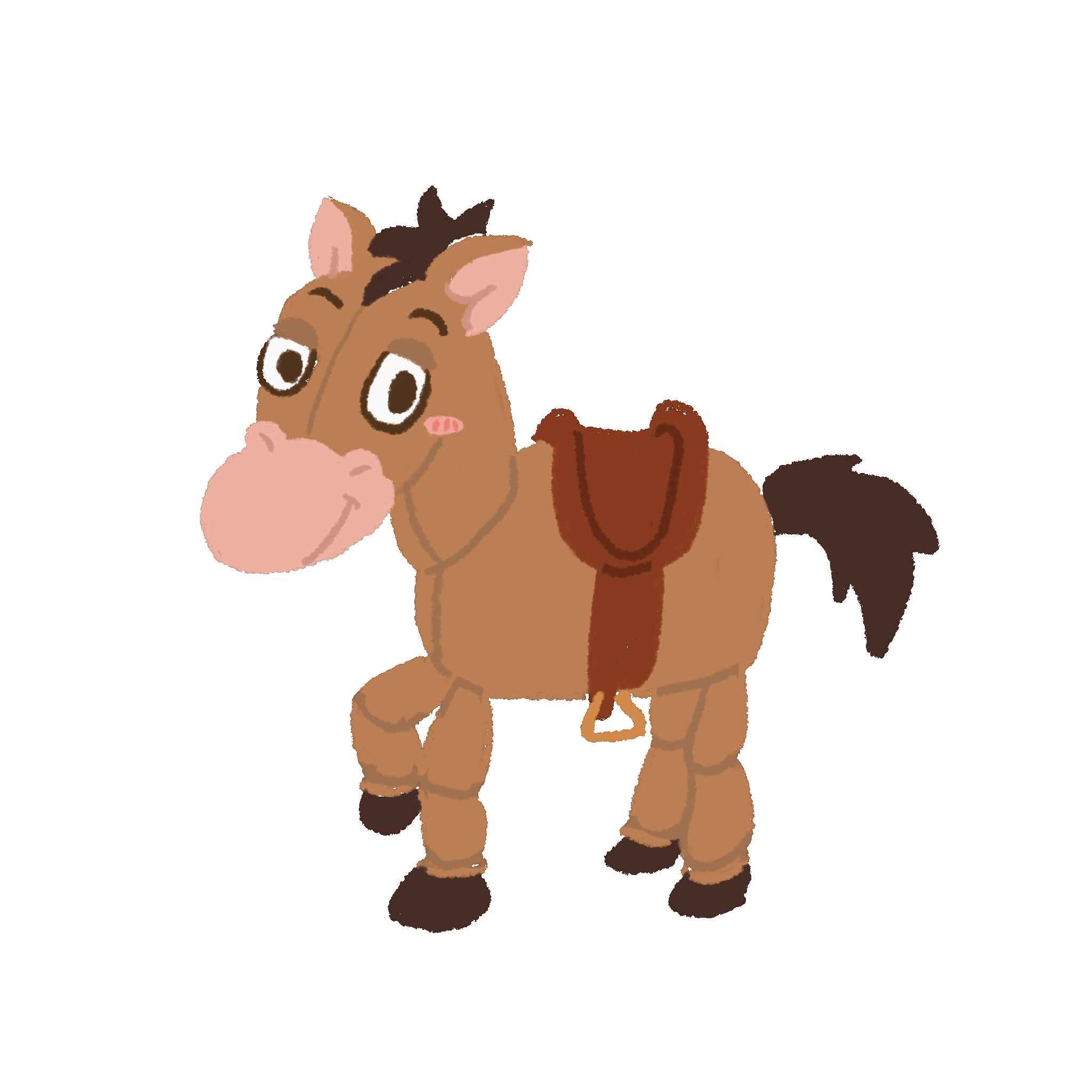 Toy Story Horse Sticker by JELLYBEAR for iOS & Android GIPHY