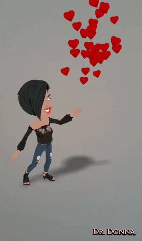 i love you kiss GIF by Dr. Donna Thomas Rodgers