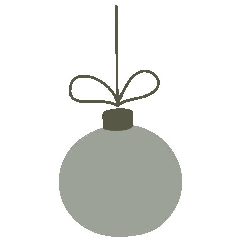 Kerstbal Sticker by Lovado