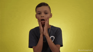 Shocked Devin GIF by Children's Miracle Network Hospitals