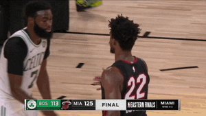 Nba Playoffs Hug GIF by NBA