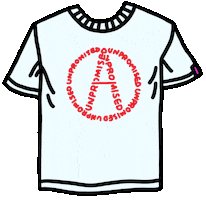 Graphics Tshirt Sticker by Against Lab