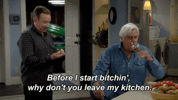 Get Out Kitchen GIF by Last Man Standing