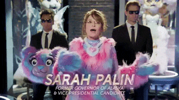 Sarah Palin Bear GIF by GIPHY News