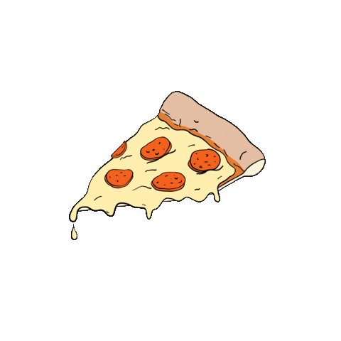 Pizza Illustrator Sticker