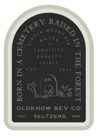 OLDKNOW Bev Co Sticker