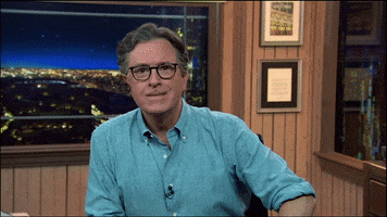Stephen Colbert Fist GIF by The Late Show With Stephen Colbert