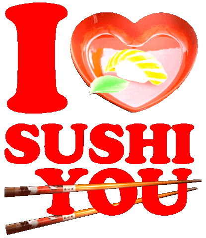 Sushi You Sticker