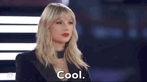 Taylor Swift Thats Cool GIF by The Voice - Find & Share on GIPHY