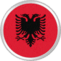 Shqiptar Flamuri Sticker by Saja Art Design