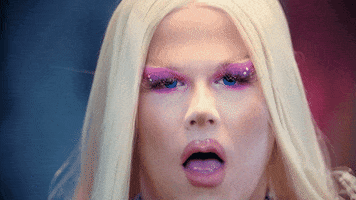 MissPetty_music angry gay makeup scream GIF