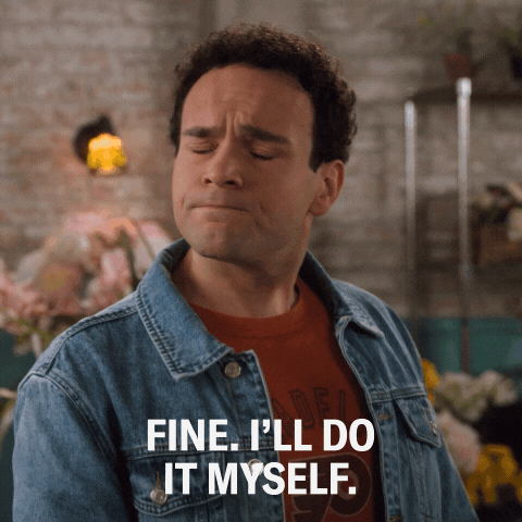 Fine Ill Do It Myself The Goldbergs GIF by ABC Network