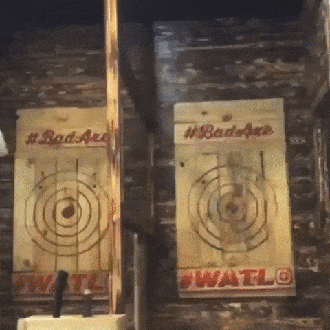 Walk Off Hat GIF by Bad Axe Throwing