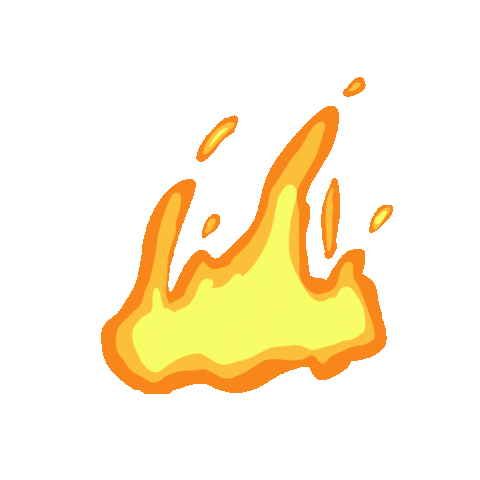 Fire Dassishe Sticker
