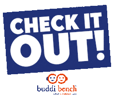 buddi bench Sticker
