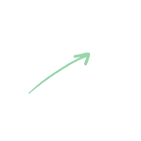 Arrow Miss Sticker