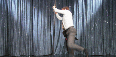 Conan Obrien Pole Dancing GIF by Team Coco