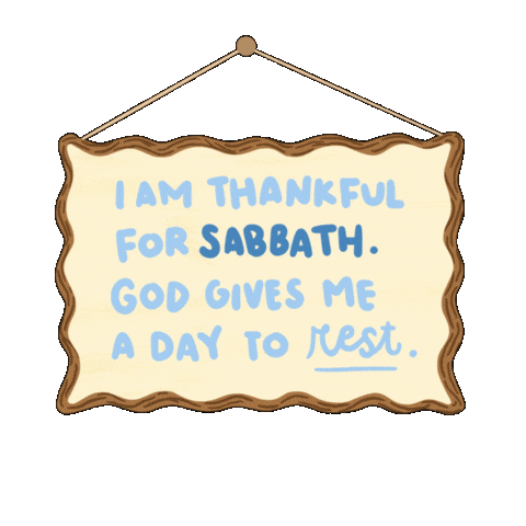 Seventh Day Rest Sticker