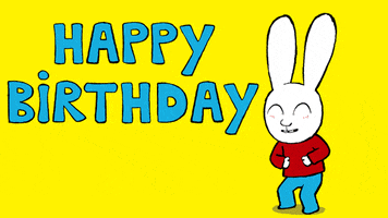 Happy Birthday GIF by Simon Super Rabbit