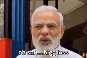 Acting Narendra Modi GIF
