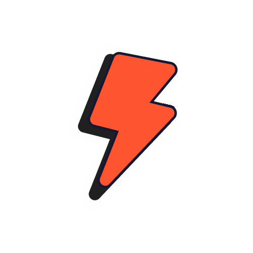 Lightning Wow Sticker by Movementhour