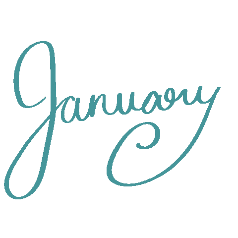 January Sticker